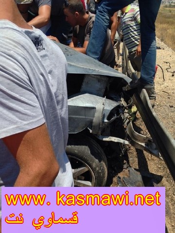 الناصرة : مصرع أم وطفليها وقريب العائلة في حادث بين سيارة وحافلة قرب كفرمندا